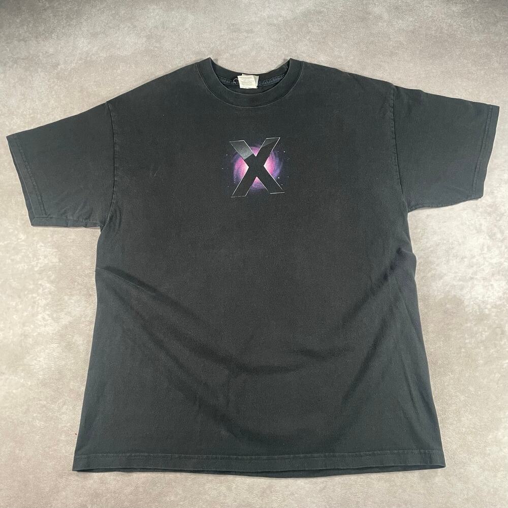 Vintage Y2K Apple Tech iMac Mac World Geek T-shirt Large